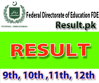 fde 8th class Result 2024 class 5th, 8th